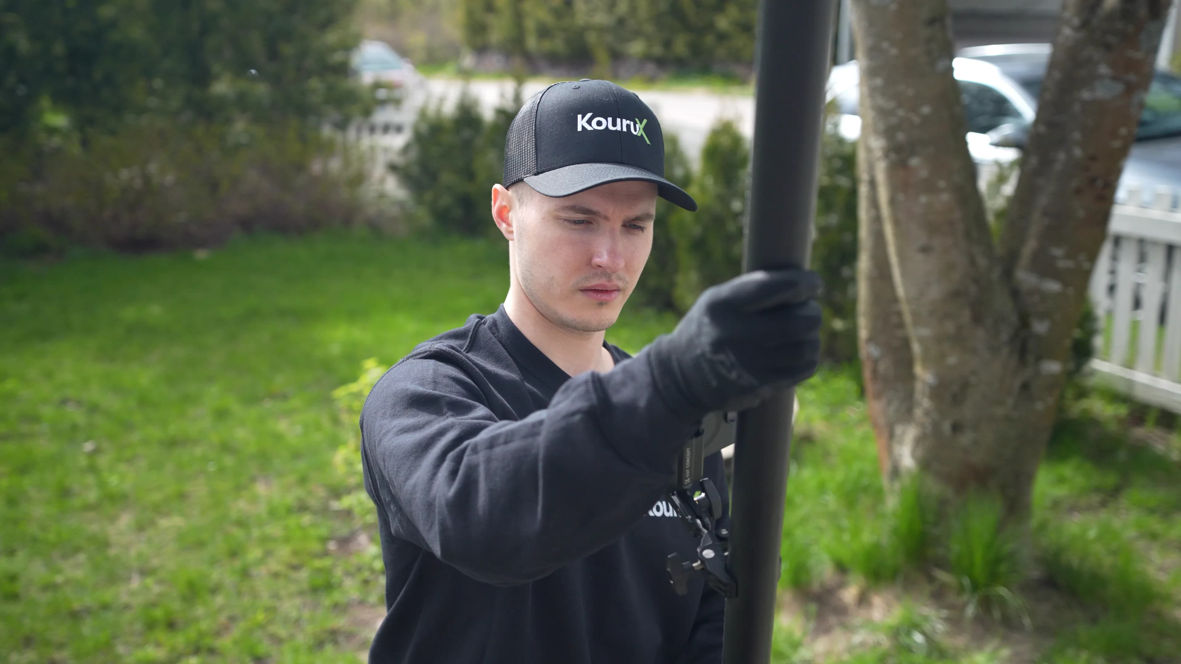 KouruX tekijä valmistautuu puhdistukseen